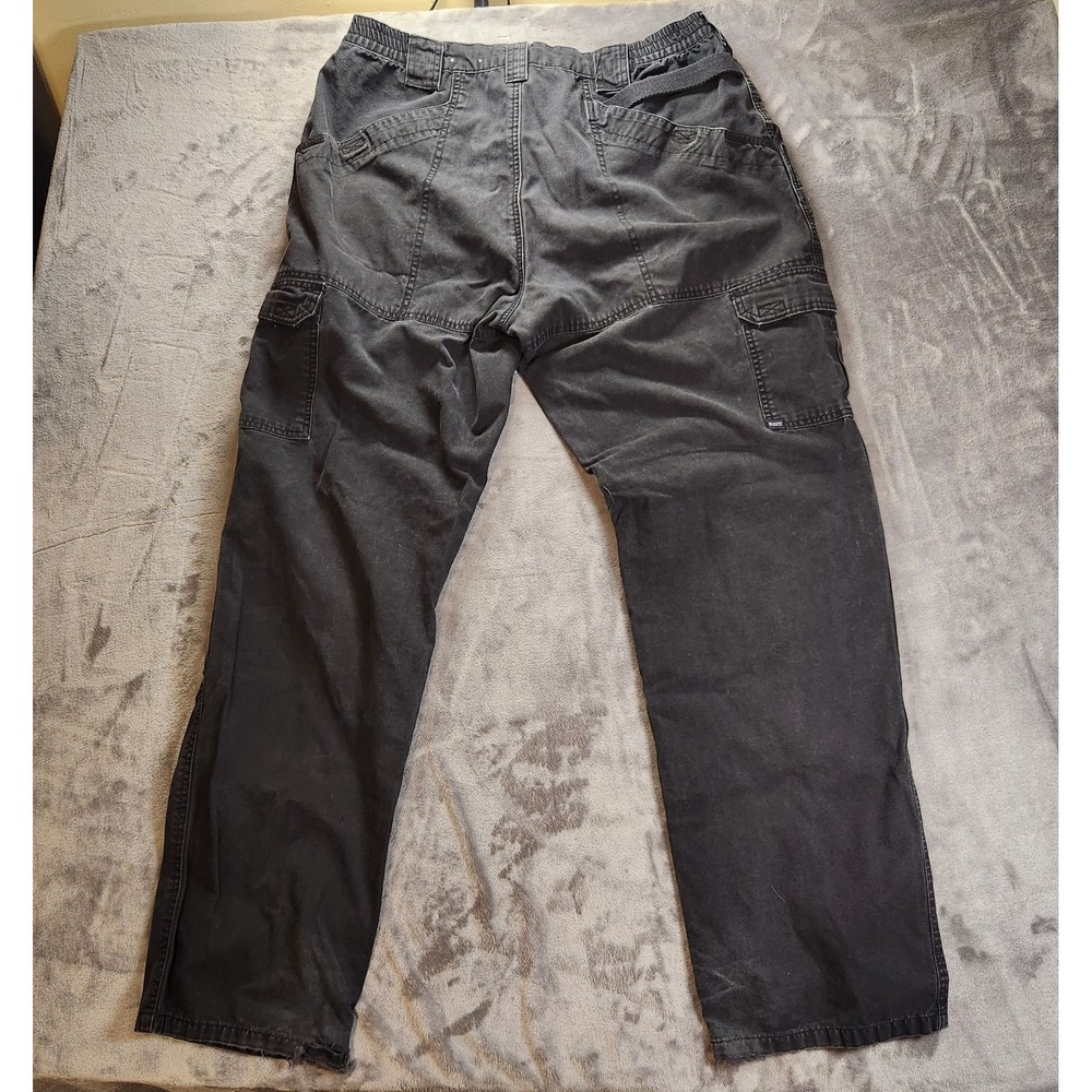 5.11 Tactical Pants Mens 38x36 Black zoriginal Cargo Canvas Utility Workwear